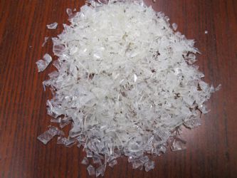 PVC crushed and granulate